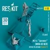 RESKIT RSF32-0051 MJ-4 Jammer (MHU-83 B/E) driver & airmen (scene 1) (3 pcs) (3D Printed) (1/32)